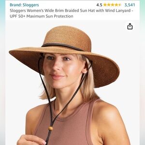 Amazon sun straw hat
